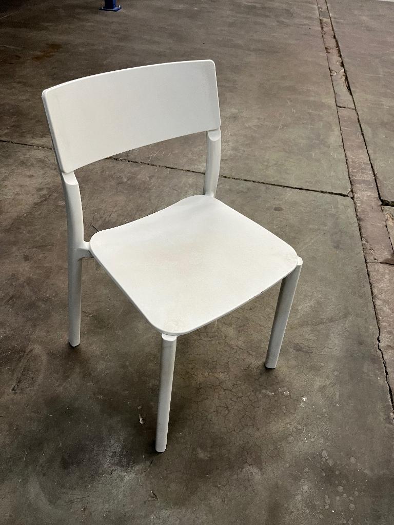 Stoel wit IKEA, Synthétique, Enlèvement, Blanc, Cinq, Six Chaises ou plus