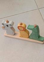 Fisher Price houten stapelblokken, Ophalen of Verzenden