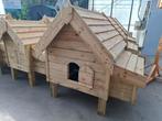 kippenhok kippenhokken Chalet 3 geimpregneerd