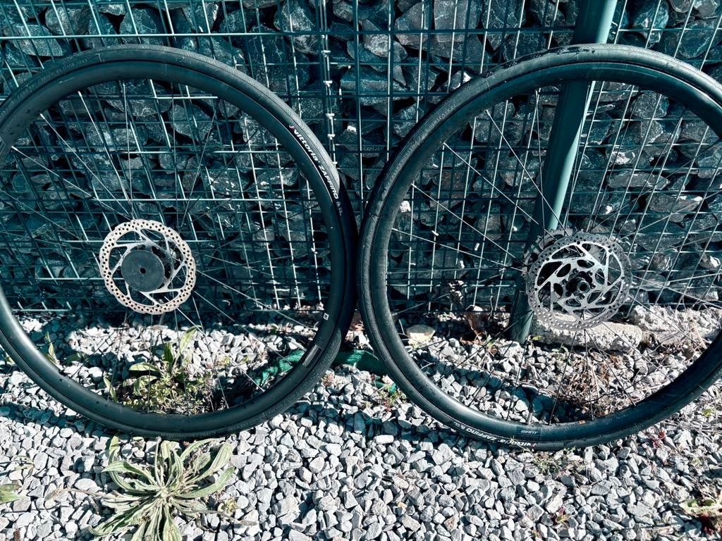 Paire de roues Route GIANT PR-2 (Cassette + Disques inclus), Enlèvement, Comme neuf, Racefiets, Pneu