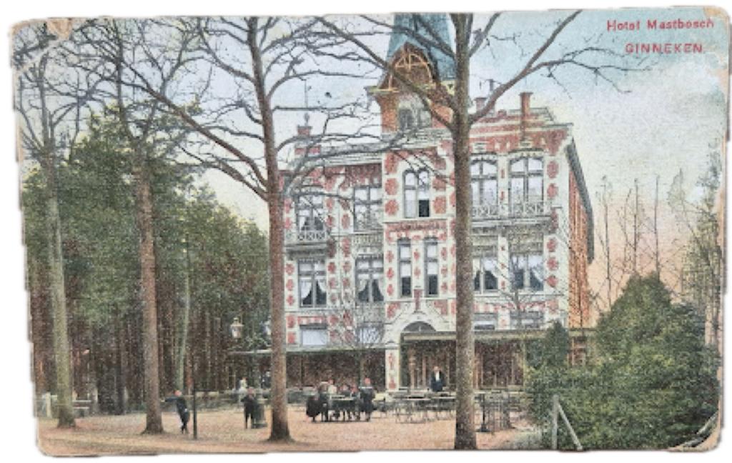 Ginneken Nederland, Ophalen of Verzenden, T/m 1940, Gestempeld