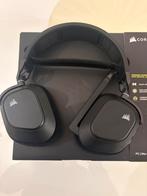 De Corsair HS80 RGB Wireless + factuur en garantie, TV, Hi-fi & Vidéo, Casques audio, Enlèvement, Comme neuf, Sans fil