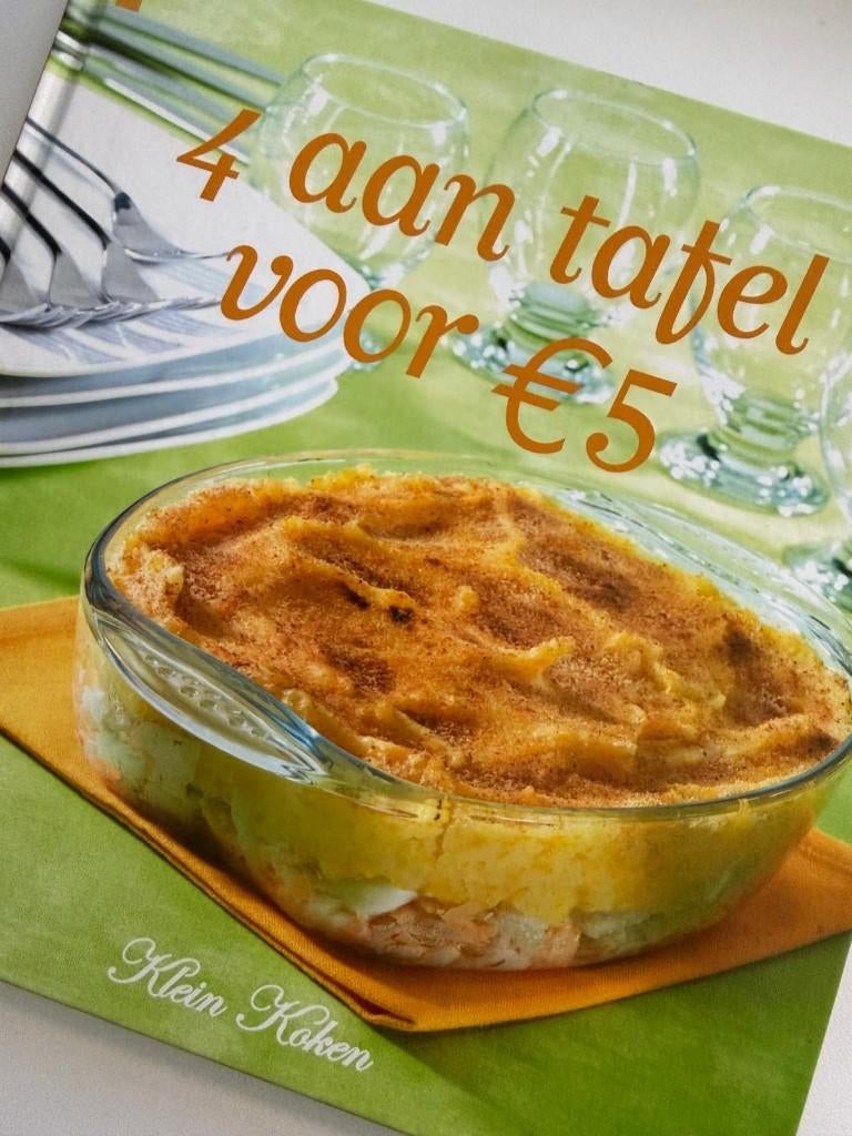 4 aan tafel voor € 5, Livres, Livres de cuisine, Enlèvement ou Envoi, Comme neuf, Europe
