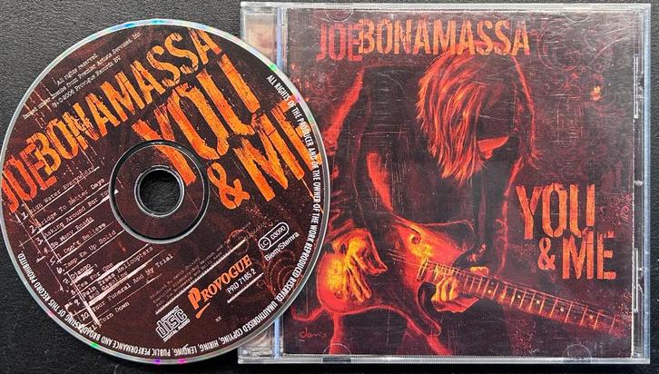 JOE BONAMASSA - You and me ( CD ), CD & DVD, CD | Rock, Comme neuf, Pop rock, Envoi