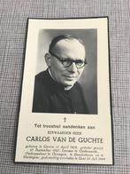 Oorlogsslachtoffer E.H. Van De GUCHTE Gavere +Gent 1944, Verzamelen, Bidprentjes en Rouwkaarten, Verzenden, Bidprentje
