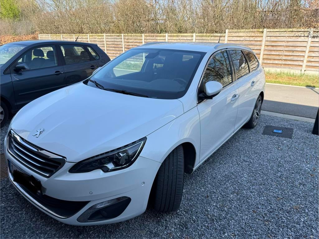 Peugeot 308 break, Voorwielaandrijving, Lichtsensor, Wit, Leder