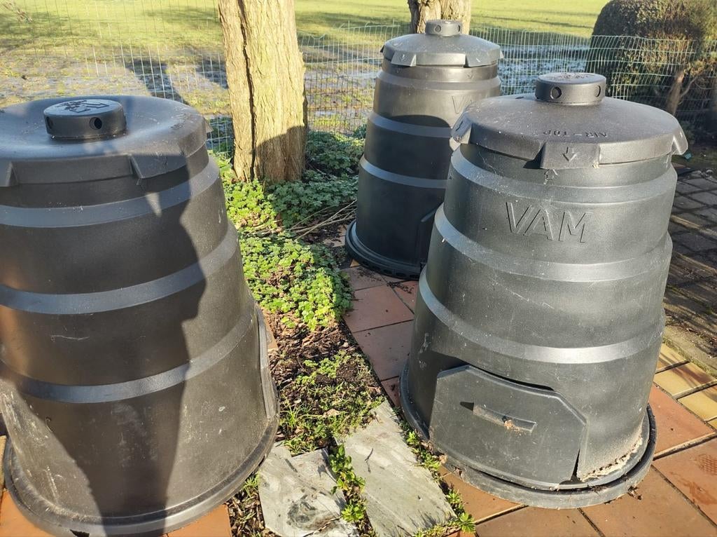 Grote Compostbak, Ophalen