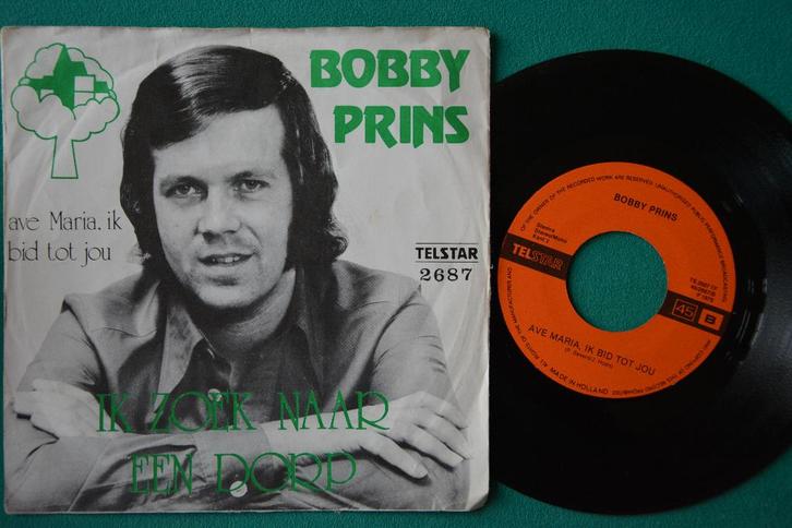 Bobby Prins – Ik Zoek Naar Een Dorp - B - Vinyl singel, Cd's en Dvd's, Vinyl Singles, Gebruikt, Single, Pop, 7 inch, Ophalen of Verzenden