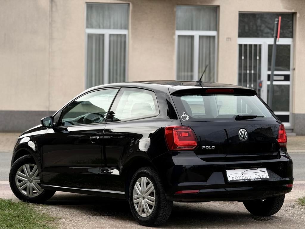 Volkswagen Polo 1.0i • Trendline • 2015 • Euro6b •, Auto's, Volkswagen, Voorwielaandrijving, Testrit aan huis, Stof, Zwart