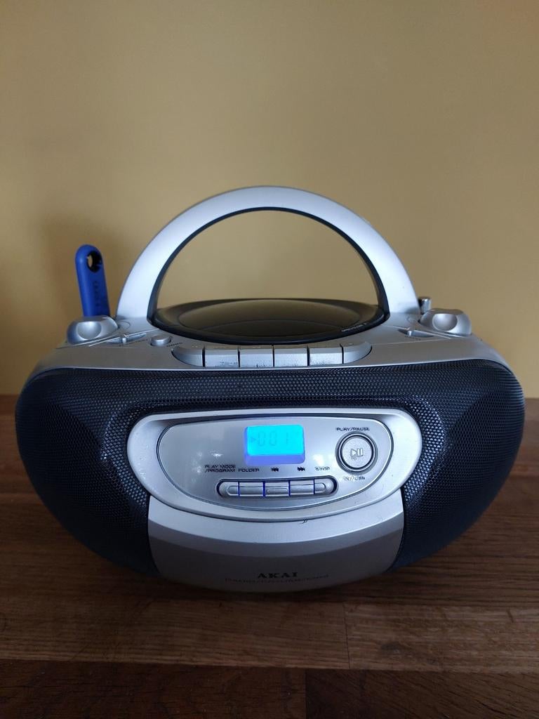 Radio, K7, CD, USB  AKAI, Ophalen, Radio