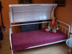 1 metalen persoons bed, Maison & Meubles, 90 cm, Une personne, Enlèvement, Utilisé