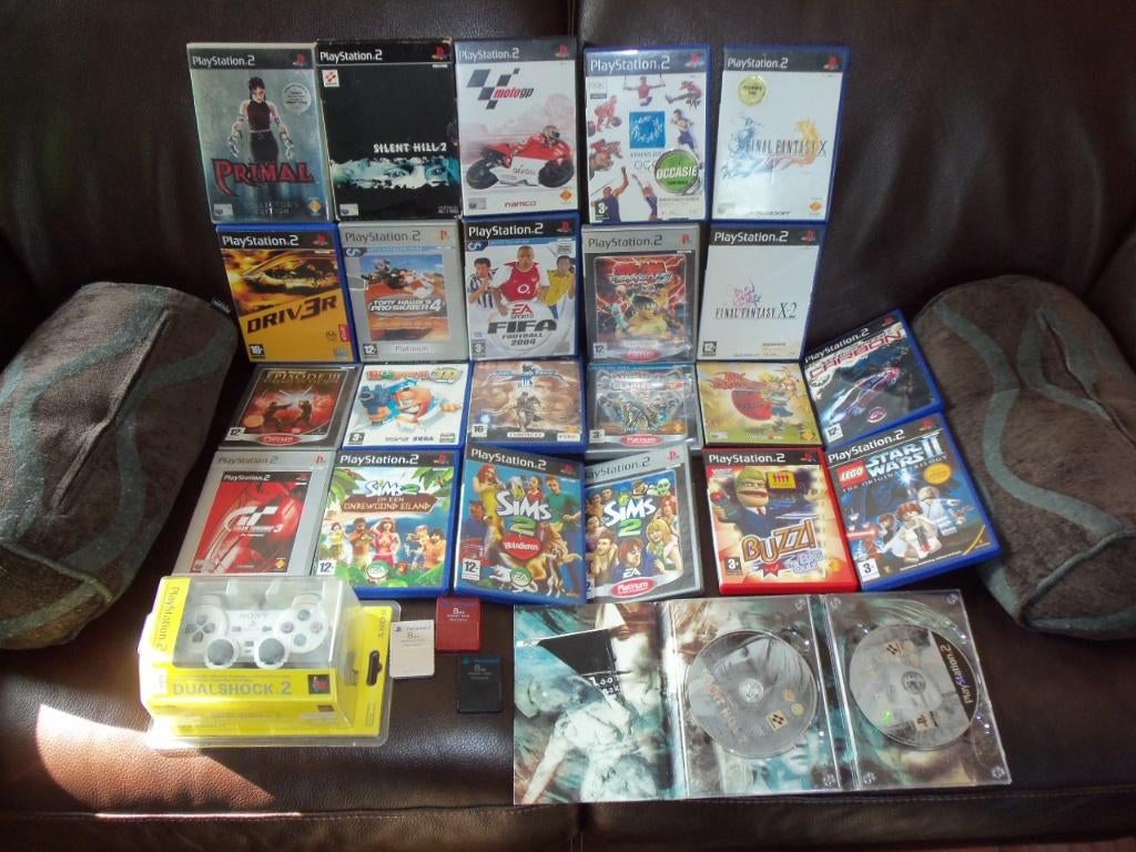 PS2 games // PlayStation 2 spellen memory cards accessoires, Avontuur en Actie, Online, 1 speler, Ophalen of Verzenden