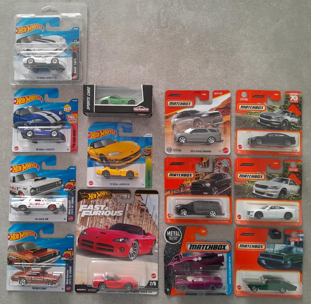 Dodge - Hot Wheels, Matchbox en Majorette, Kinderen en Baby's, Speelgoed |Speelgoedvoertuigen, Ophalen of Verzenden, Nieuw