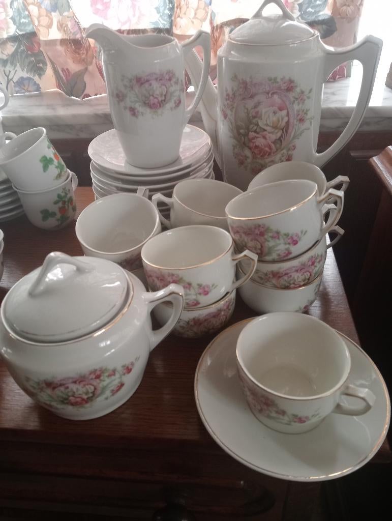 27-delig koffieservies, Ophalen