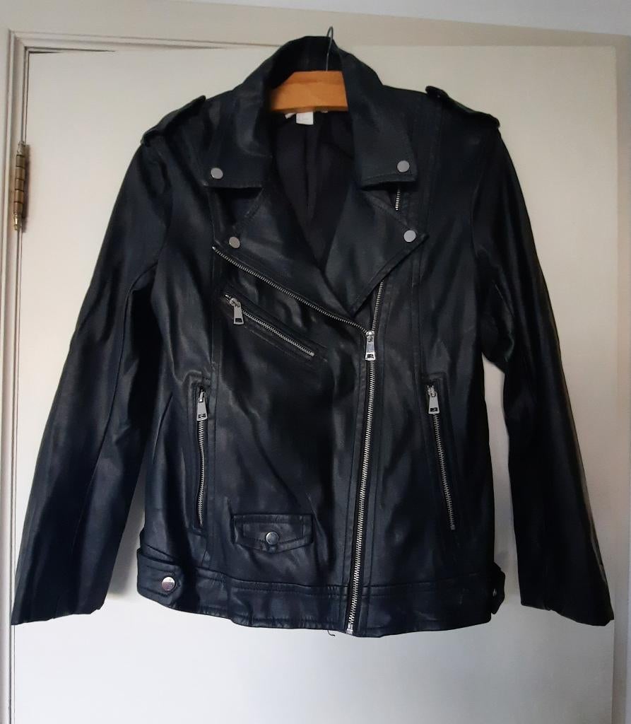 Perfecto noir H&M jamais porté, Ophalen, H&M, Zwart, Nieuw