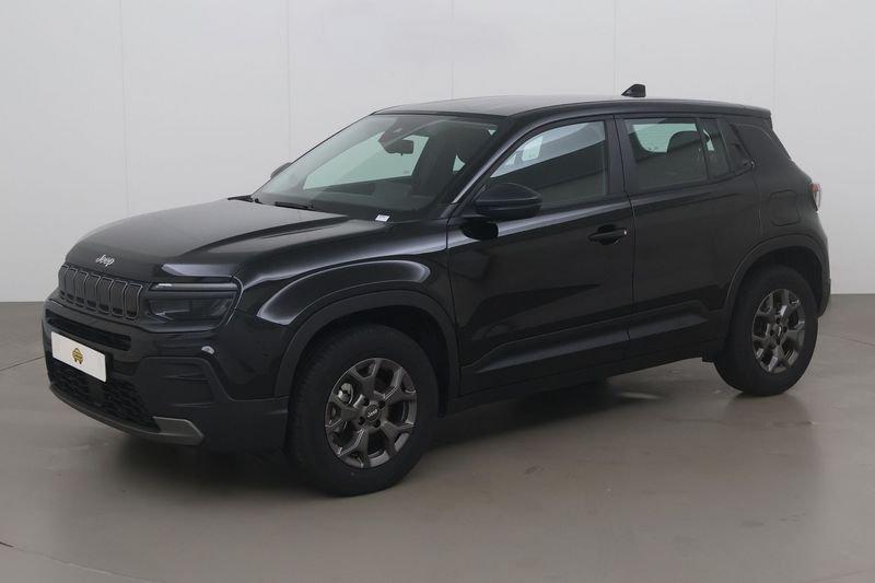 Jeep Avenger 1.2 turbo longitude 100, Auto's, Jeep, Gebruikt, Overige bekleding, Zwart, 100 pk