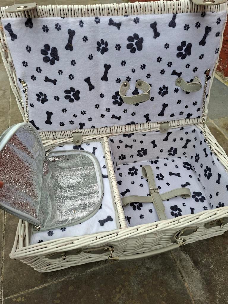 Honden pick nick mand, Ophalen