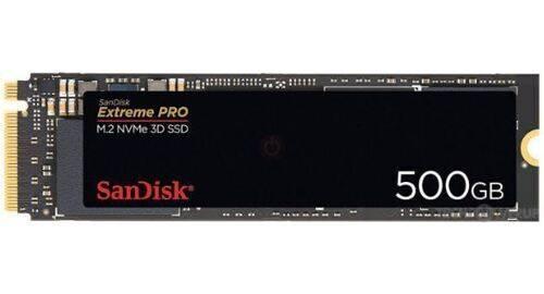 SanDisk Extreme PRO 500 Gb 3D SSD M.2 NVMe-gegevensopslag, Computers en Software, Harde schijven, Ophalen, Intern, SSD, Sandisk
