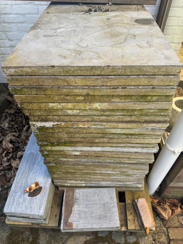 40 stuks chineese arduin tegels, Enlèvement, Comme neuf