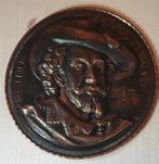 Ancienne plaque décorative représentant Ribens, Antiquités & Art, Enlèvement ou Envoi