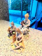 3 biscuit beeldjes maat hoogte moeder 24 cm kinderen 16 cm, Verzamelen, Ophalen, Zo goed als nieuw