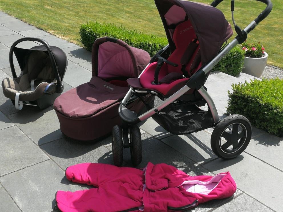 3 in 1 kinderwagen, Kinderen en Baby's, Kinderwagens en Combinaties, Ophalen, Gebruikt, Kinderwagen, Maxi-Cosi