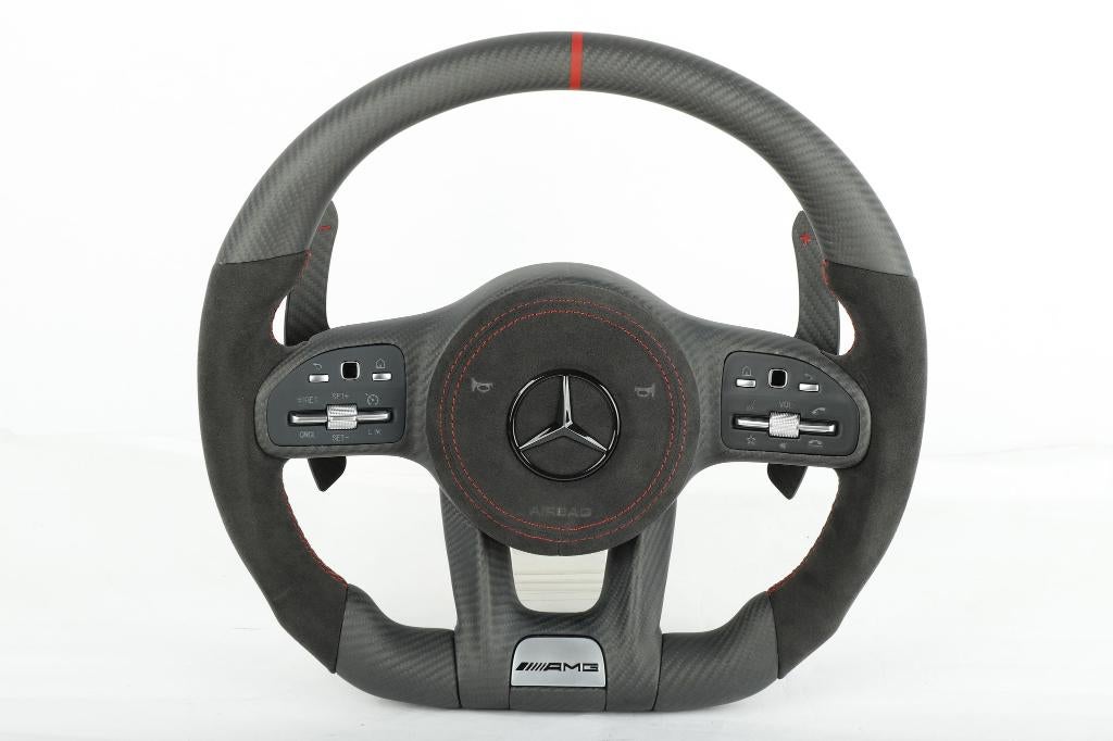 Le volant en carbone mat Mercedes complète la mise AMG, Enlèvement ou Envoi, Neuf, Mercedes-Benz