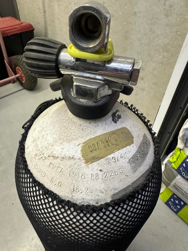 15l duukfles 220bar, Ophalen, Zo goed als nieuw