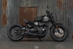 Triumph Bonneville Bobber- Custom Black (btw aftrekbaar), Motos, Permis Moto A, Entreprise, Plus de 35 kW, Chopper