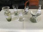 12 magnifiques vases en verre pour seulement 5€ par vase, Enlèvement ou Envoi, Comme neuf