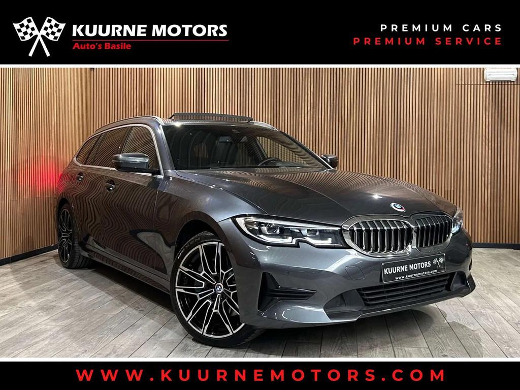 BMW 3 Serie 330 e Touring Alu19"/Pano/Leder/Led/Cam *1j gara, Cuir, Achat, Euro 6, Noir