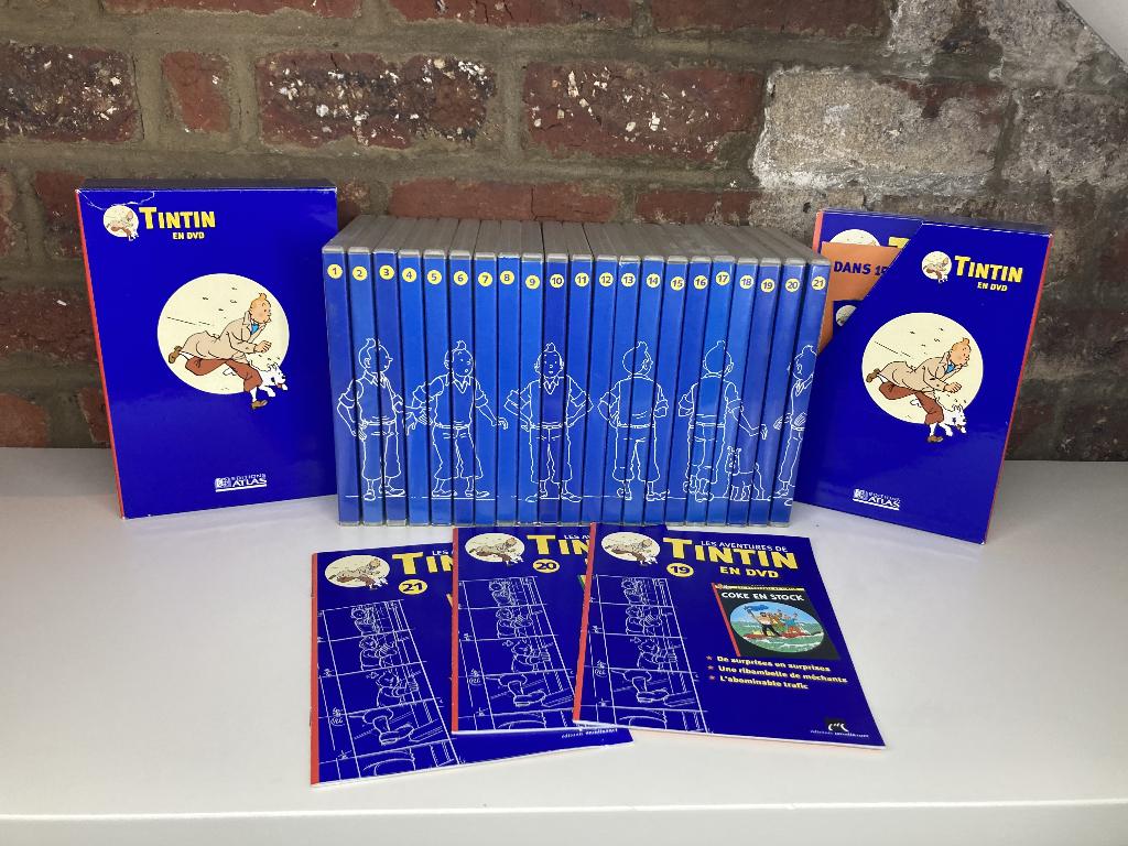 Tintin DVD, CD & DVD, DVD | Films d'animation & Dessins animés, Dessin animé, Tous les âges, Coffret, Comme neuf