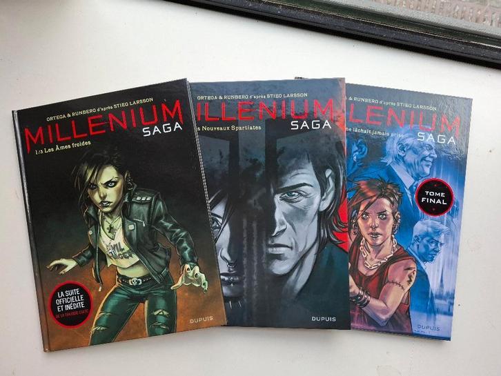 MILLENIUM SAGA TOMES 1 à 3 SERIE COMPLETE TTBE TOUS EO!, Livres, BD, Comme neuf, Série complète ou Série, Enlèvement ou Envoi