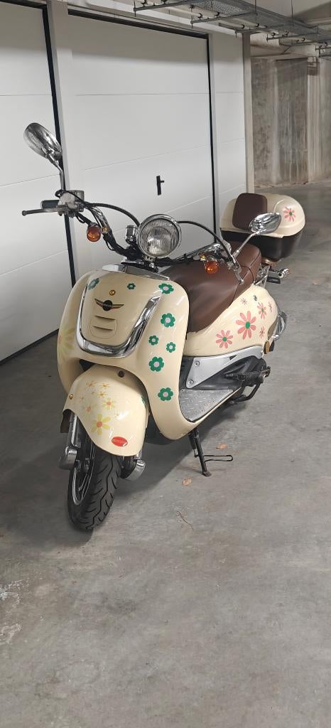 Retro Scooter klasse A, Vélos & Vélomoteurs, Pièces de cyclomoteur | Scooters, Enlèvement, Utilisé, Autres types, Autres marques