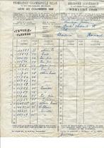 Fédération Colombophile Belge, Enlèvement ou Envoi, Utilisé