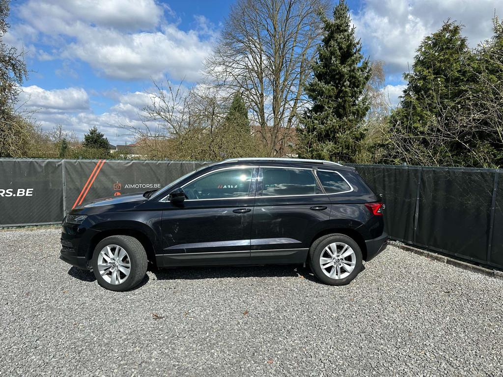 Skoda Karoq | AIRCO | NAVI | CC | ZETEL VW + STUUR, Auto's, Skoda, Automaat, Stof, Gebruikt, 115 pk
