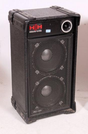 HH 200 PRO klankkasten 2x 12" + HF. 1 paar, Audio, Tv en Foto, Luidsprekerboxen, Gebruikt, Ophalen