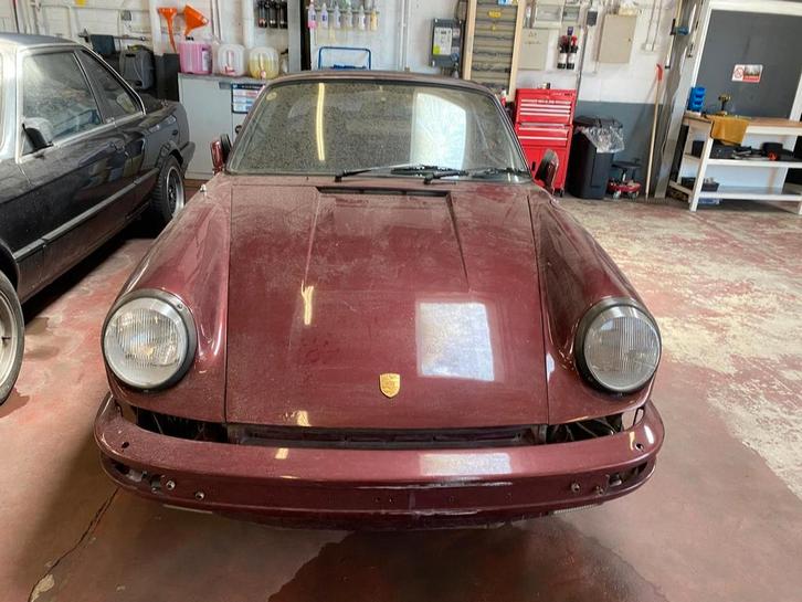 Porsche 911 cabriolet, Autos, Porsche, Particulier, Essence, Cabriolet, 2 portes, Boîte manuelle, Rouge, Autres couleurs, Cuir