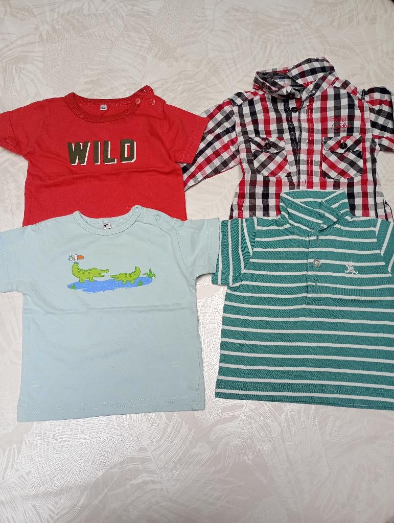68 Lot t-shirts bébé garçon, Enfants & Bébés, Enlèvement ou Envoi, Garçon