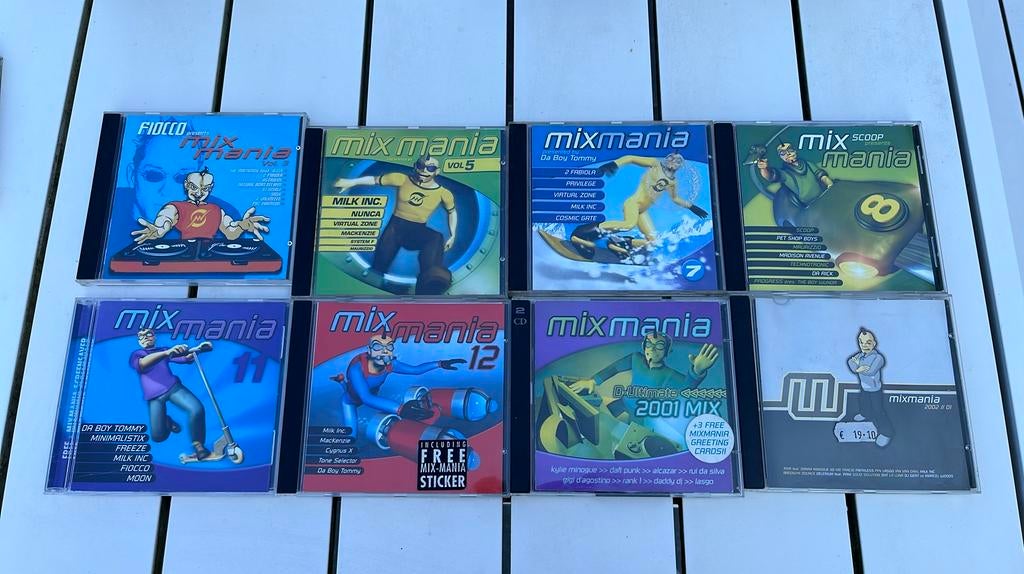 Mixmania - Partij van  8 cd’s, Cd's en Dvd's, Ophalen of Verzenden
