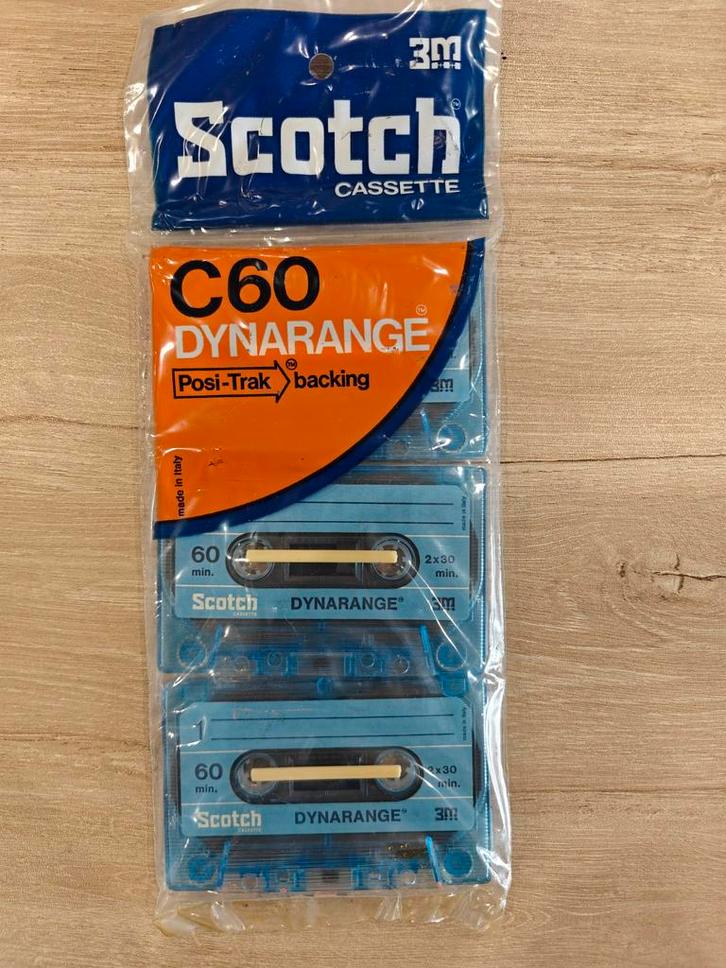 Lot de Casquette C60 dynarance, CD & DVD, Cassettes audio, Neuf, dans son emballage, Vierge, 2 à 25 cassettes audio, Enlèvement ou Envoi