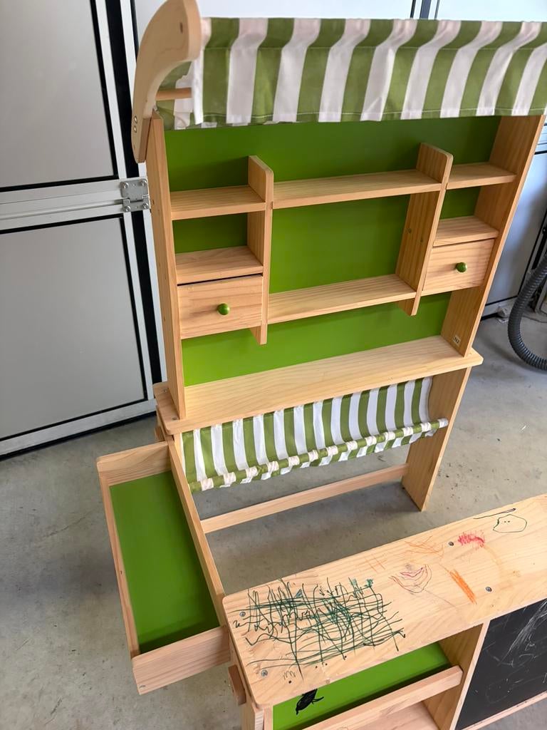 Speelkeuken, Ophalen, Gebruikt, Hout, Speelkeuken