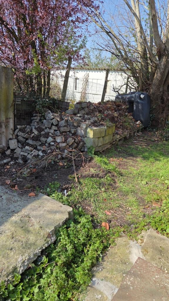 Kassei- en bakstenen, Ophalen