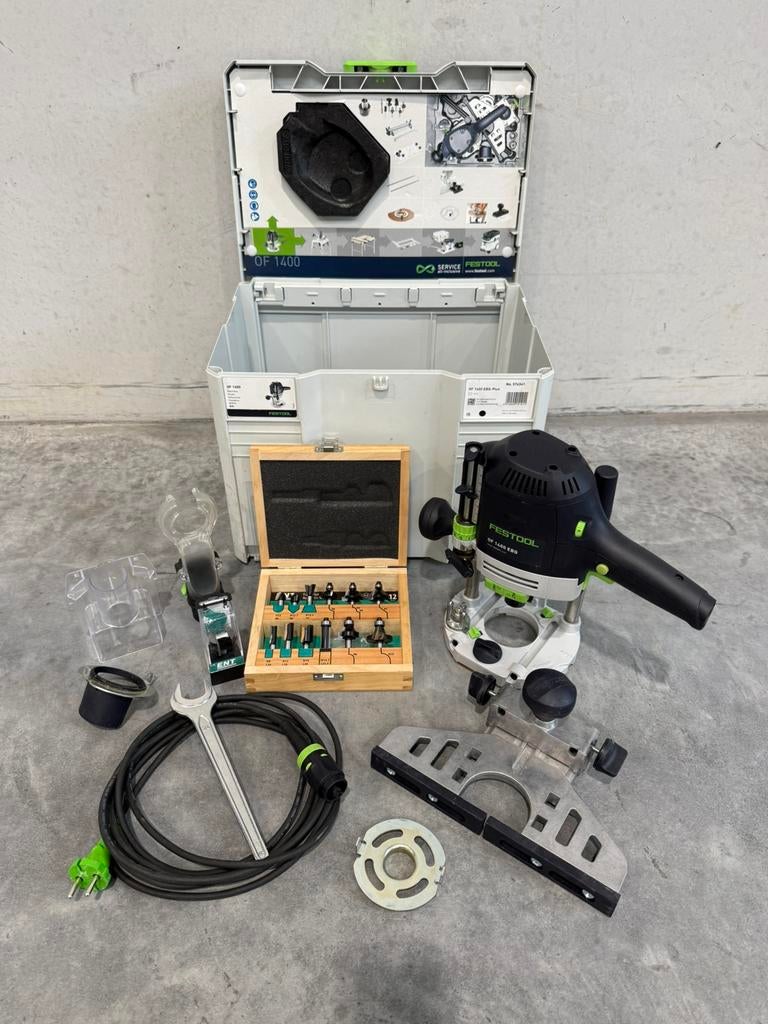 Défonceuse FESTOOL OF 1400 EBQ-Plus, Bricolage & Construction, Outillage | Fraiseuses, Comme neuf, Électrique, Enlèvement