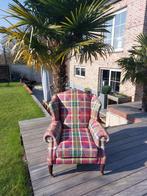 Fauteuil Windsor Wing Chair motif tartan écossais, Ophalen