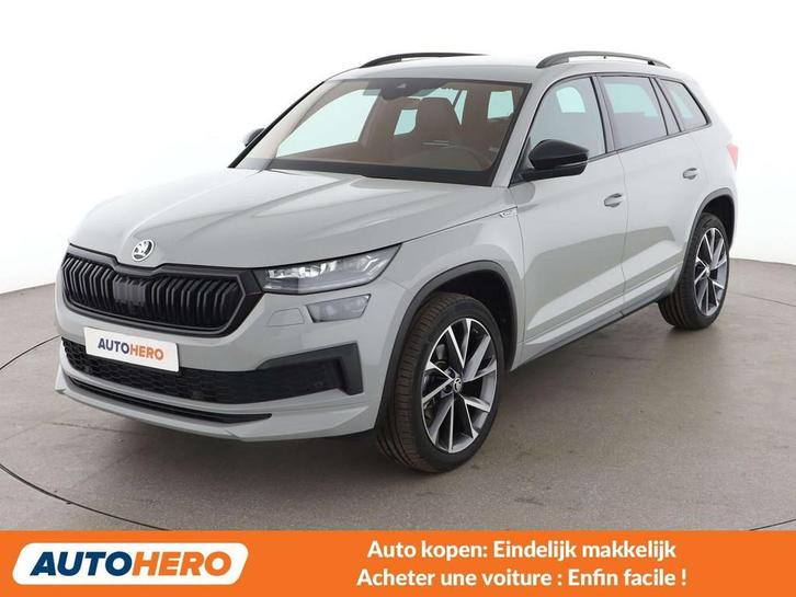 Skoda Kodiaq 1.5 TSI ACT SportLine (bj 2023, automaat), Auto's, Skoda, Te koop, Kodiaq, ABS, Achteruitrijcamera, Airbags, Airconditioning
