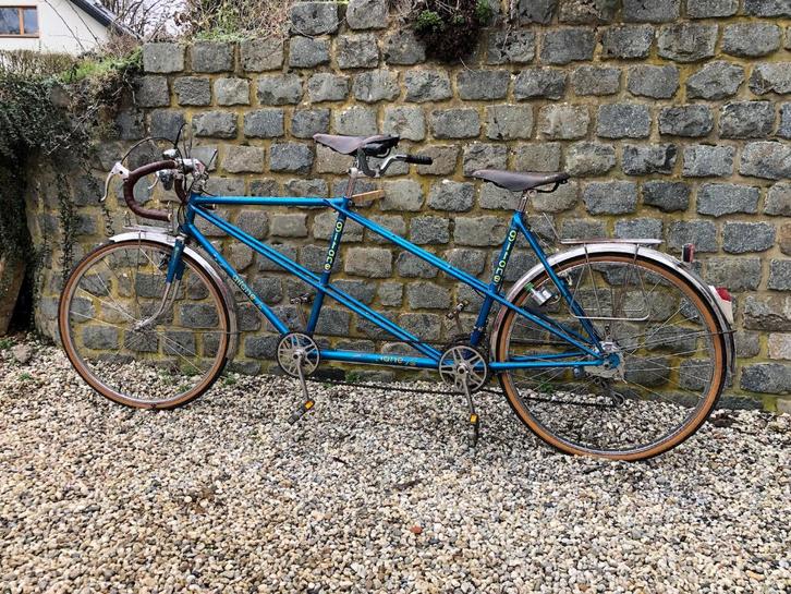 Vélo tandem Gitane vintage, Vélos & Vélomoteurs, Vélos | Ancêtres & Oldtimers, 51 à 55 cm, Années 60 ou plus récent, Enlèvement
