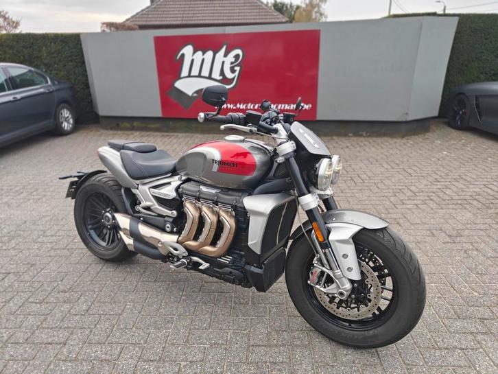 Triumph Rocket R 2023 8dkm, Motoren, Motoren | Triumph, Bedrijf, Naked bike, meer dan 35 kW, 3 cilinders, Motorrijbewijs A, ABS