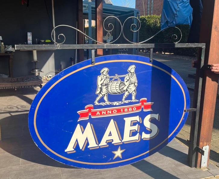 Groot uithangbord MAES, Tuin en Terras, Tuinwanddecoratie, Ophalen