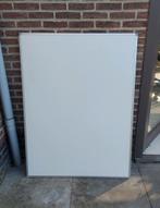 Dubbelzijdig bord 90x120 cm – prikbord + whiteboard, Ophalen, Gebruikt, Prikbord